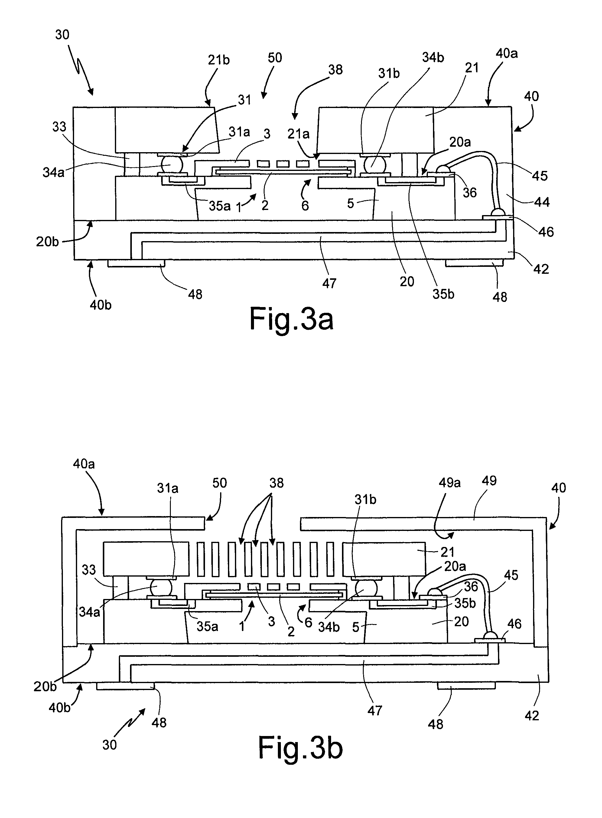 Assembly of a capacitive acoustic transducer of the microelectromechanical type and package thereof