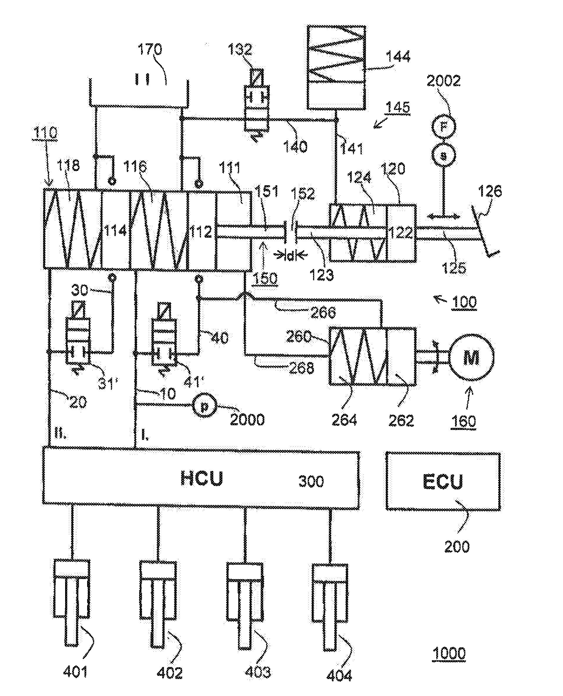 Electro-hydraulic Motor Vehicle Brake System And Method For The Operation Thereof