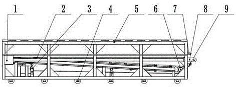 Down-hole coal seam movement system for coal mine