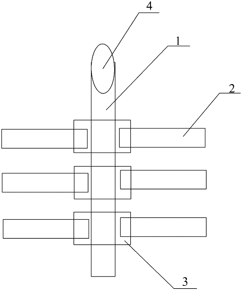 Adjustable casting part accommodating device