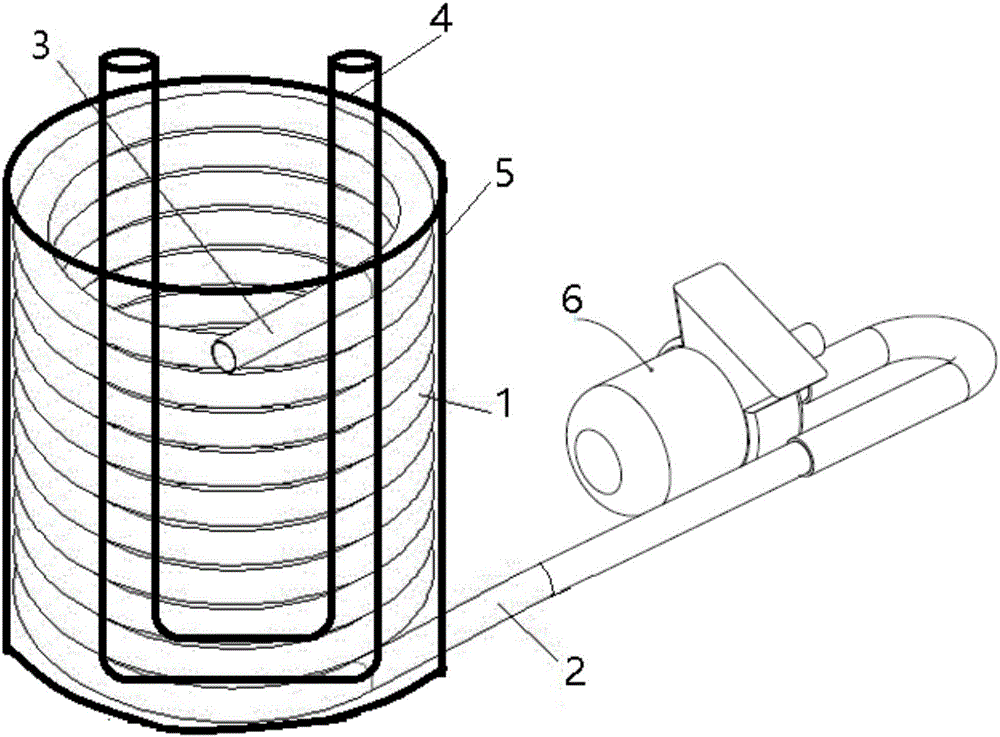 Spiral pipe steam generator