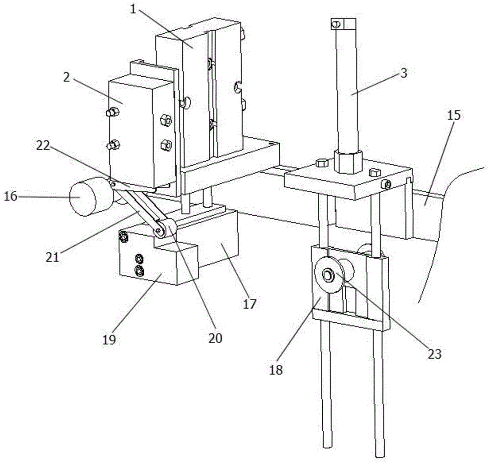 Zipper making device