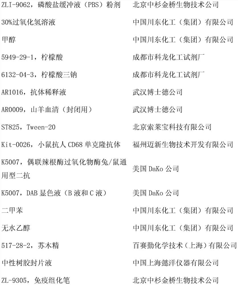 Hybridoma cell line, cd68 monoclonal antibody, preparation method and application