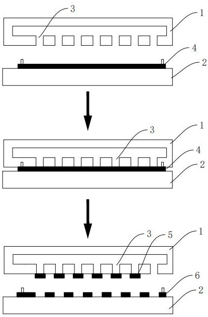 Blanking method for FPCA plate die cutting, die cutting method and die cutting device