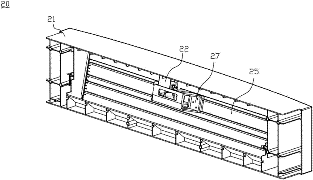 Automatic distribution device of injection bottles