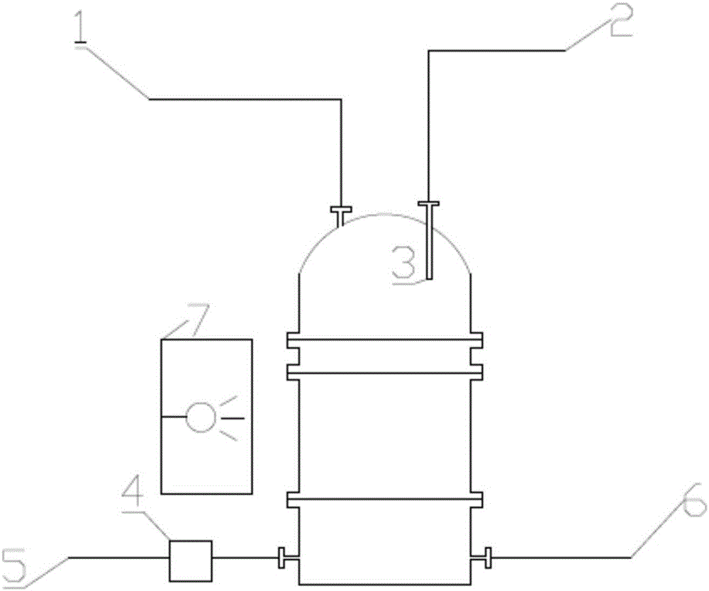 Rotary type microwave wastewater treatment device