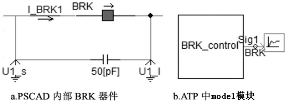 Circuit breaker switching reactor overvoltage simulation method