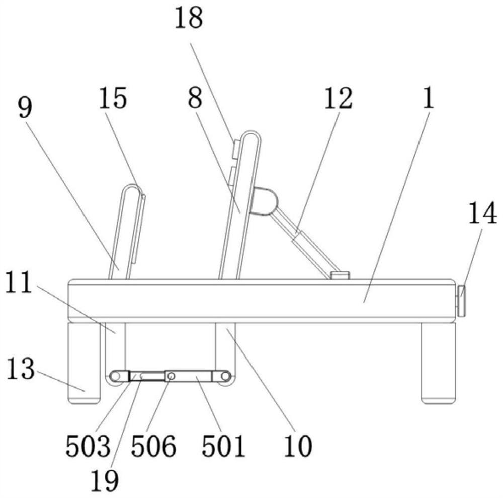 Prefabricated concrete wall type auxiliary supporting assembly