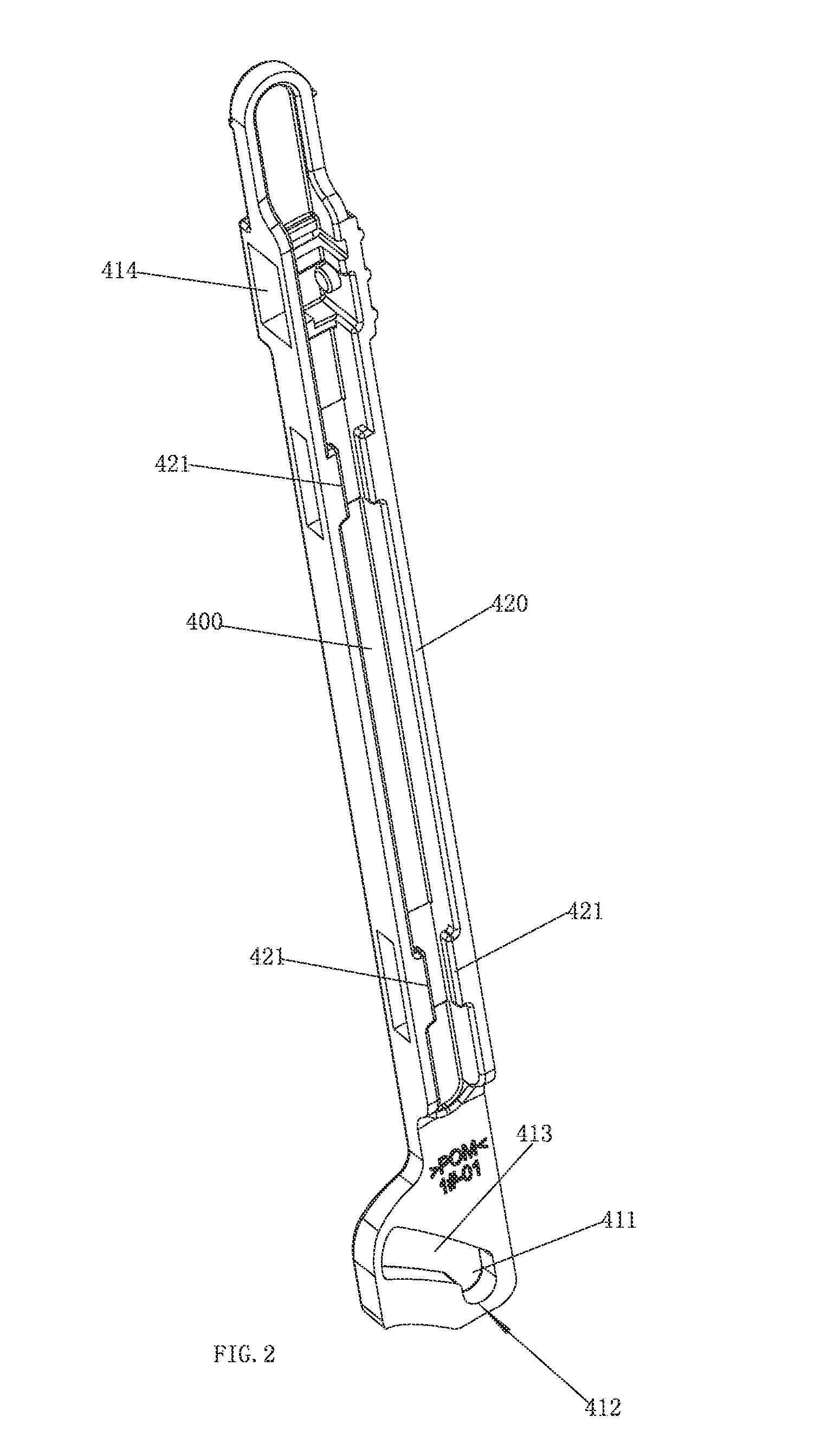 Height adjusting mechanism for an inlet valve