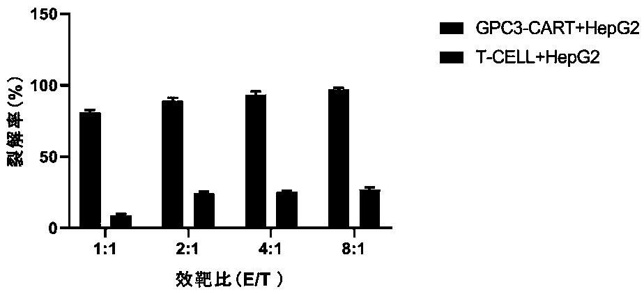 Chimeric antigen receptor targeting human GPC3 and application thereof