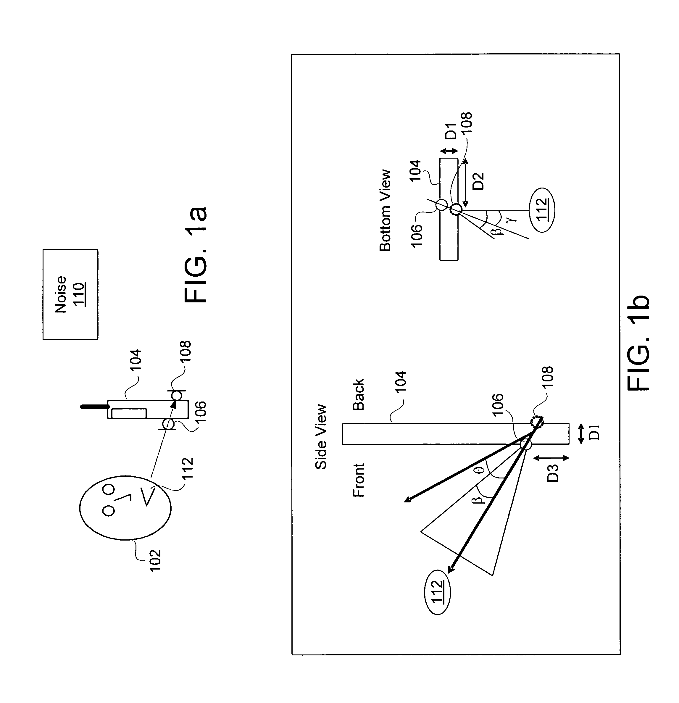 System and method for providing close microphone adaptive array processing