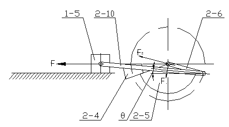 Diamond cutter slow-feeding and fast-retracting device based on air static pressure guide rail component