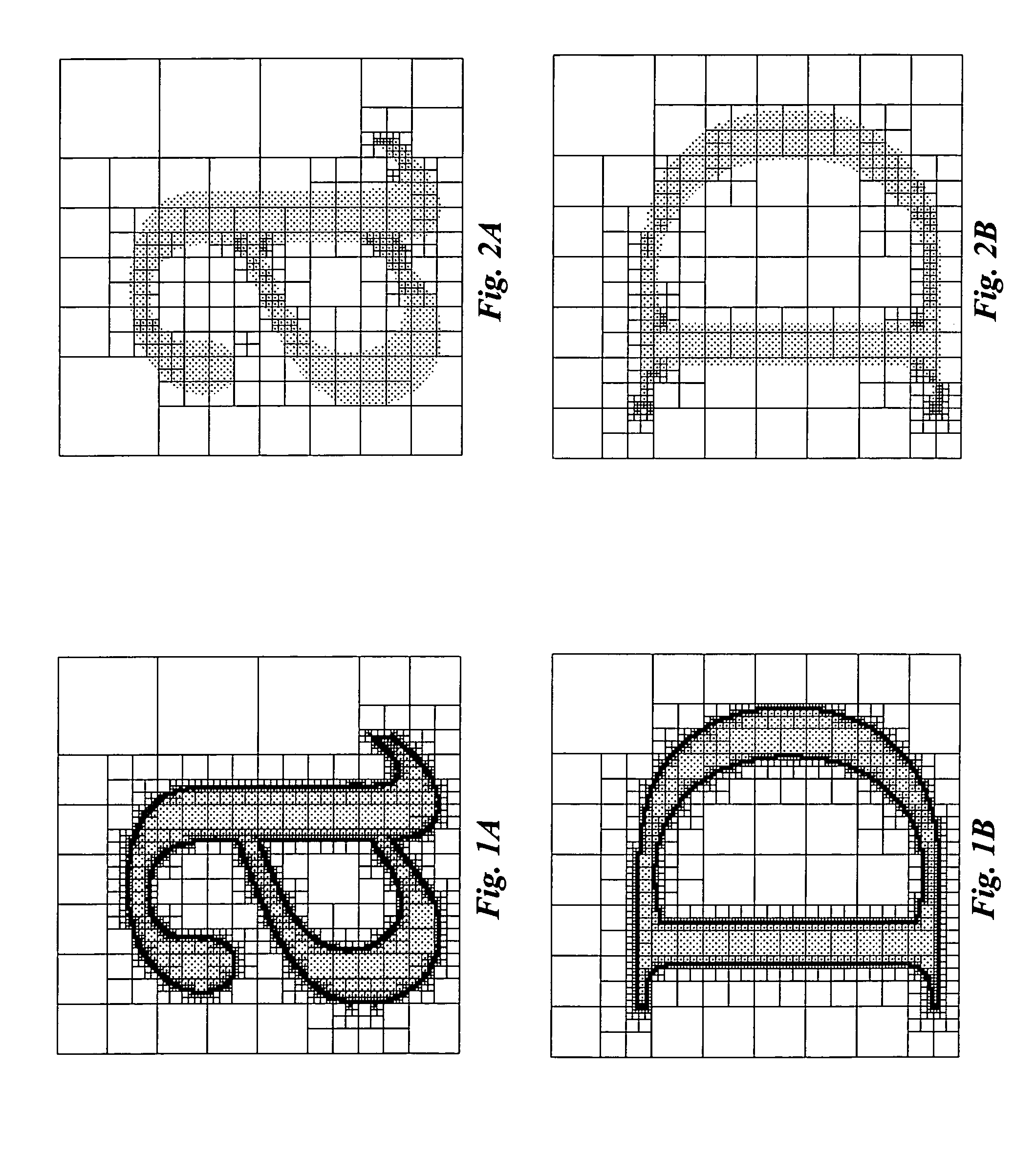 Methods for generating an adaptively sampled distance field of an object with specialized cells