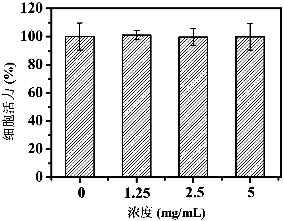 Food-borne fluorescent nanoparticles as well as preparation method and application thereof