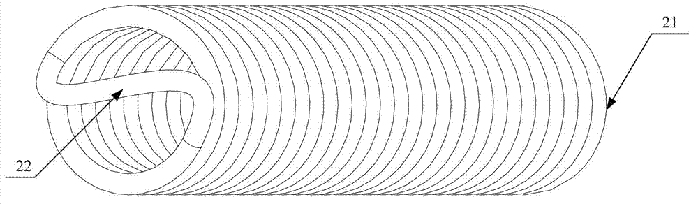 Tail gas purifier and metal fiber carrier fastening element and fastening method thereof