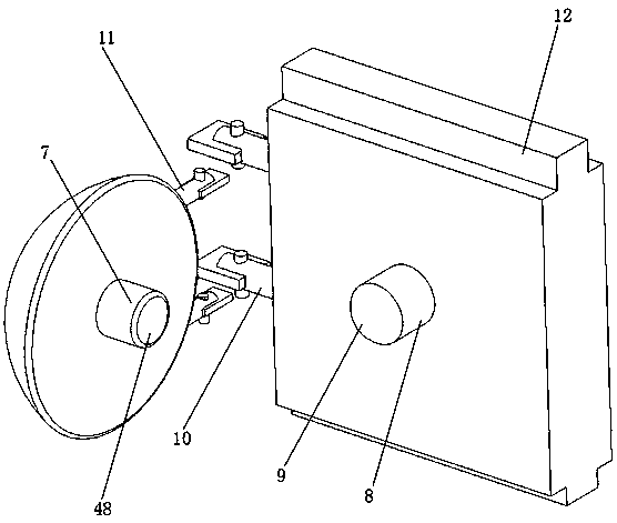 Double-layer civil defense device with convenient opening and closing