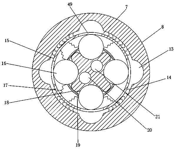 Double-layer civil defense device with convenient opening and closing