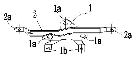 Installation bracket for motorcycle instrument