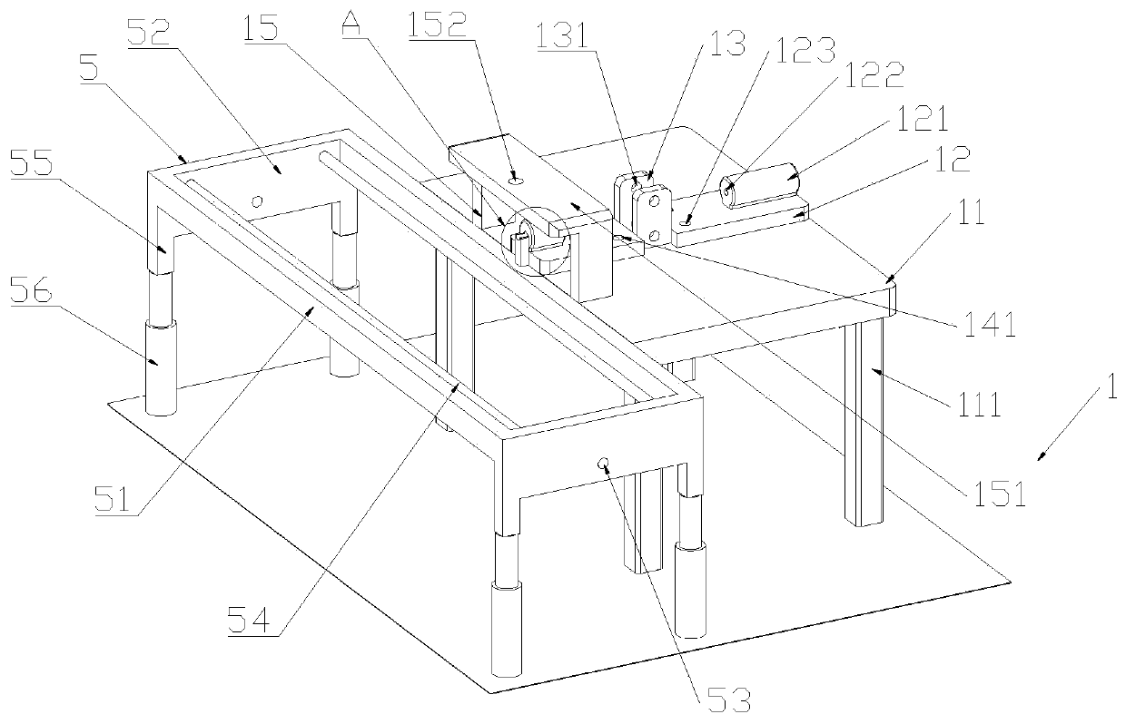 Automatic bending device for rebars