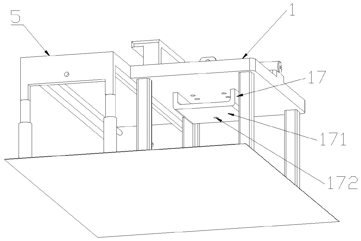 Automatic bending device for rebars