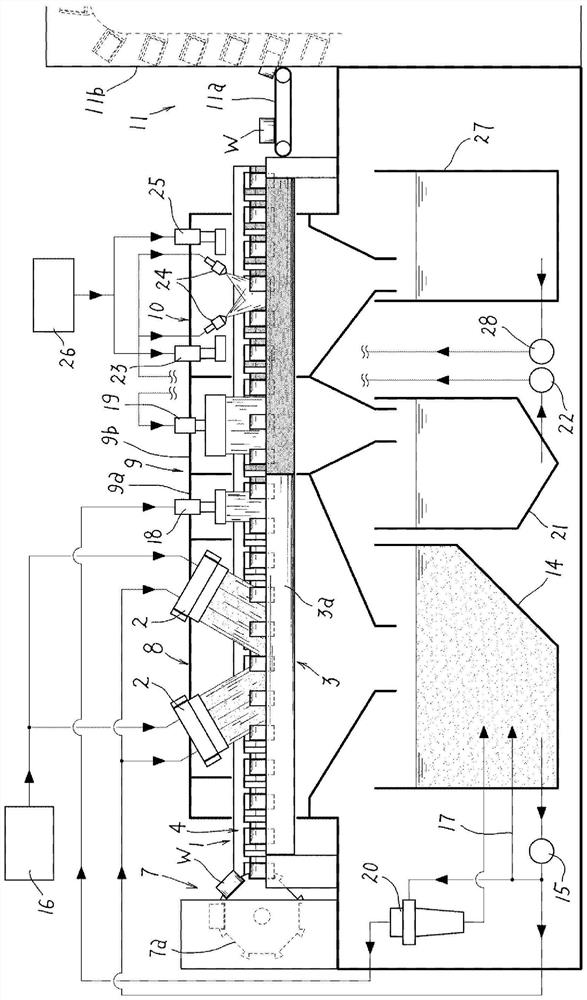 Workpiece surface treatment apparatus and workpiece surface treatment method