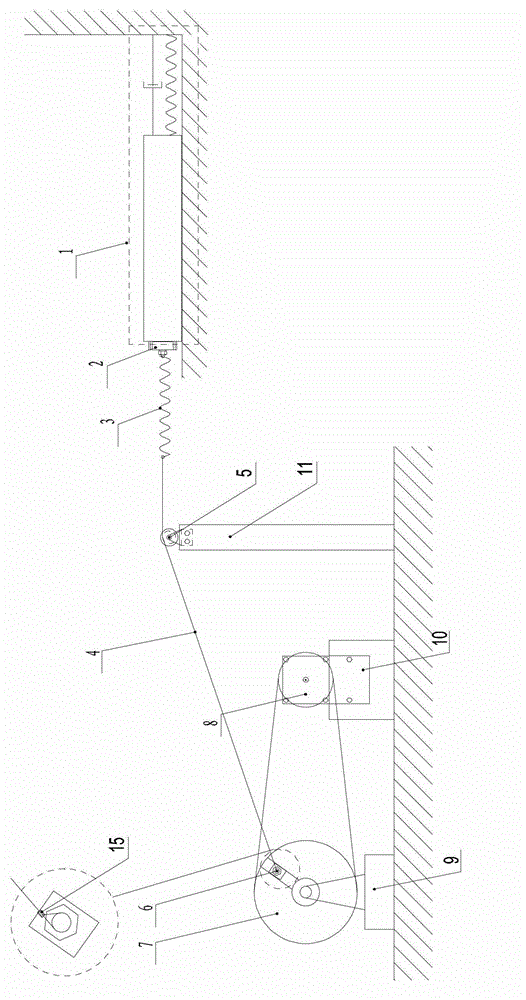 Mechanical experiment loading device with two-parameter control