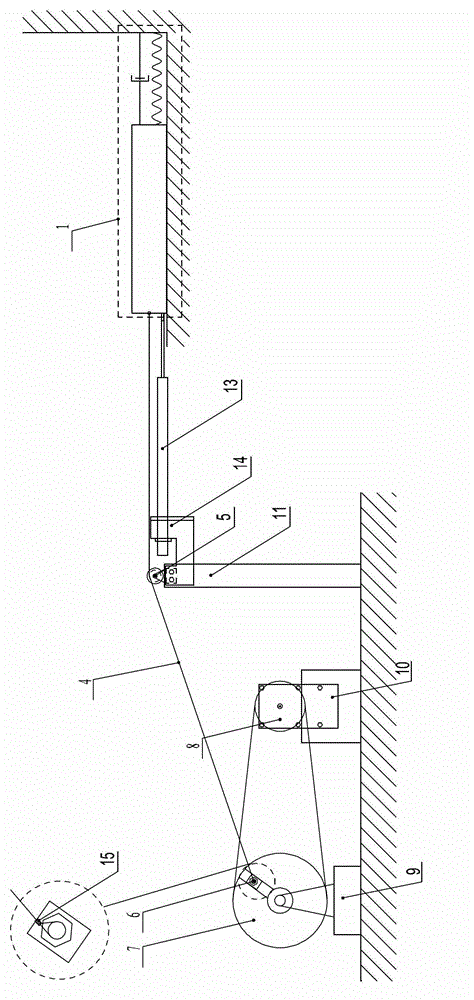 Mechanical experiment loading device with two-parameter control