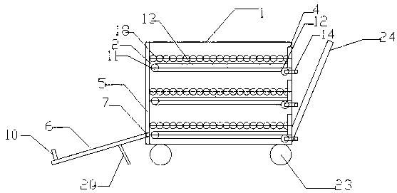 Wire transporting box