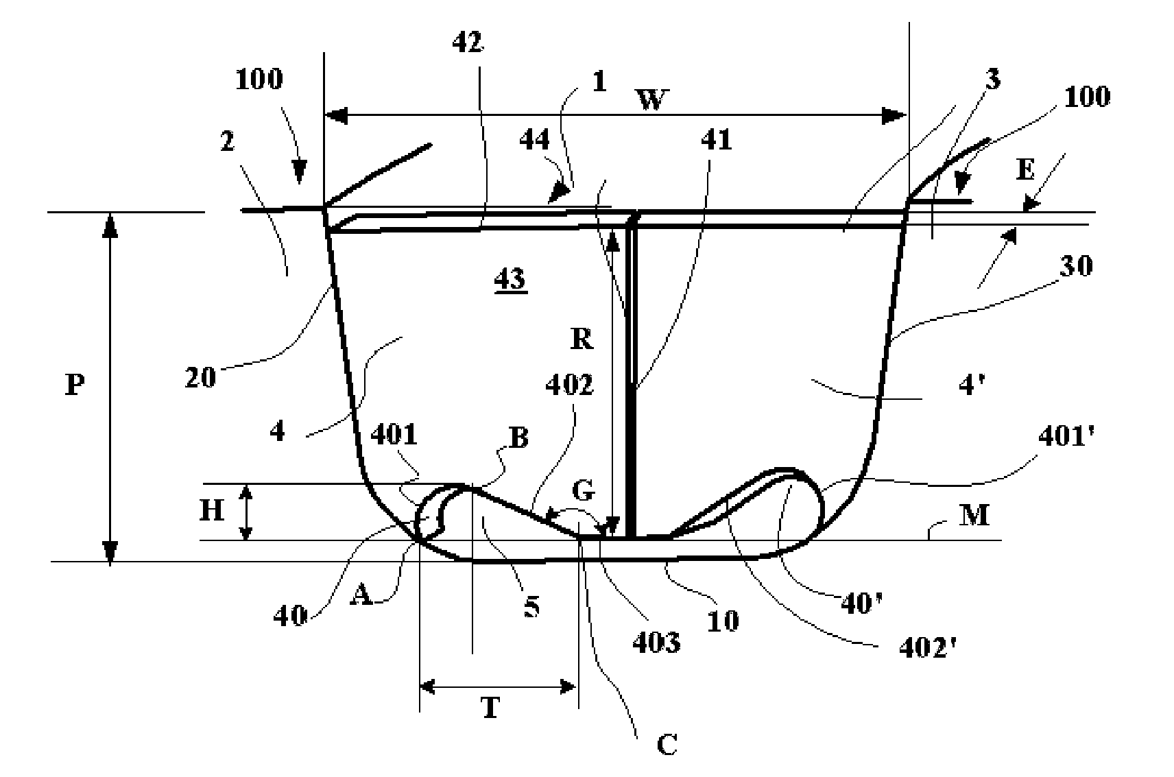 Anti-resonance noise device for tire