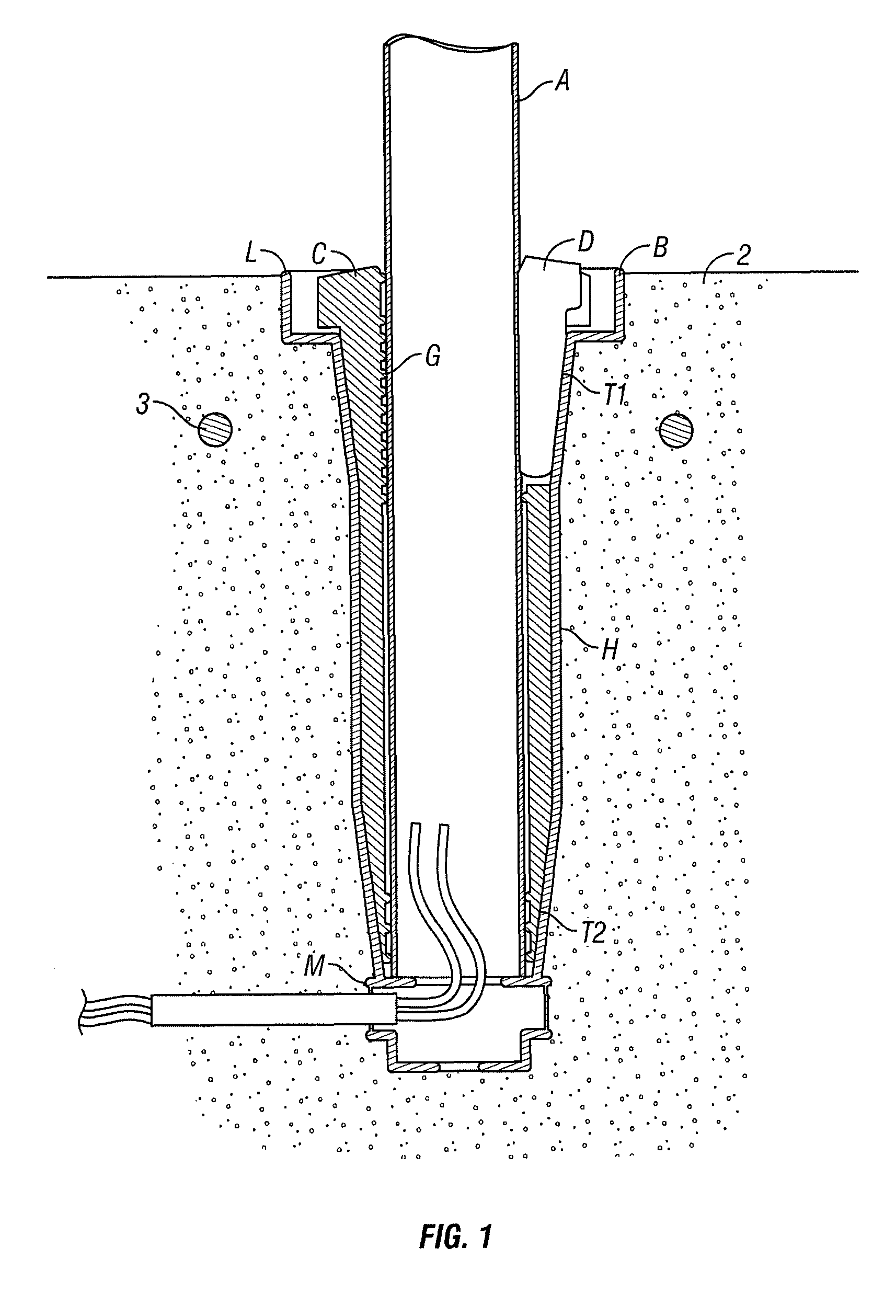 Anchoring system for posts
