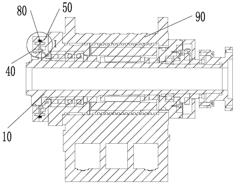 Spindle structure and machine tool with it