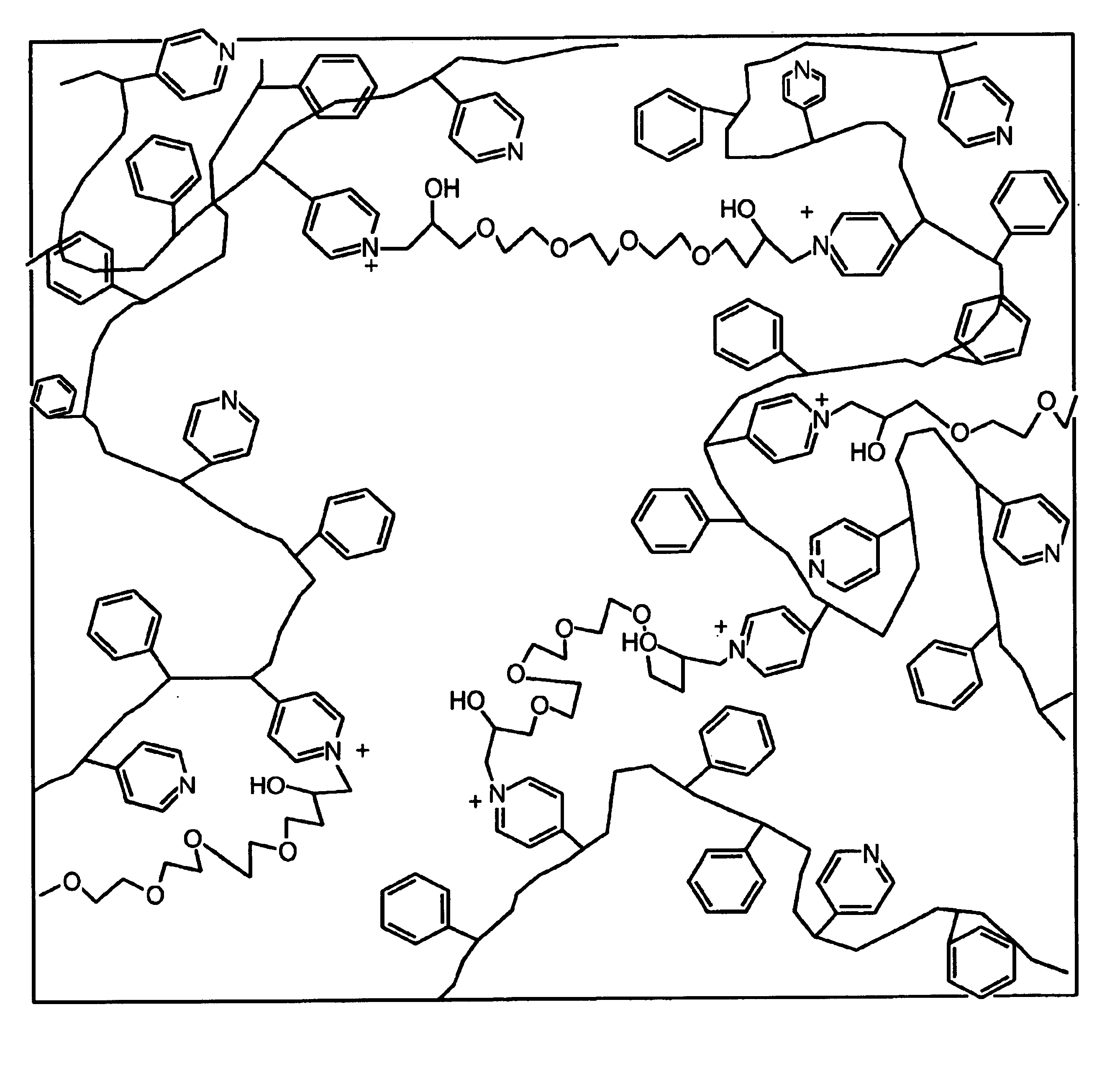 Biosensor membranes composed of polymers containing heterocyclic nitrogens