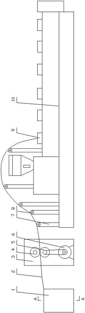 Long fiber feed system for plastic particle production