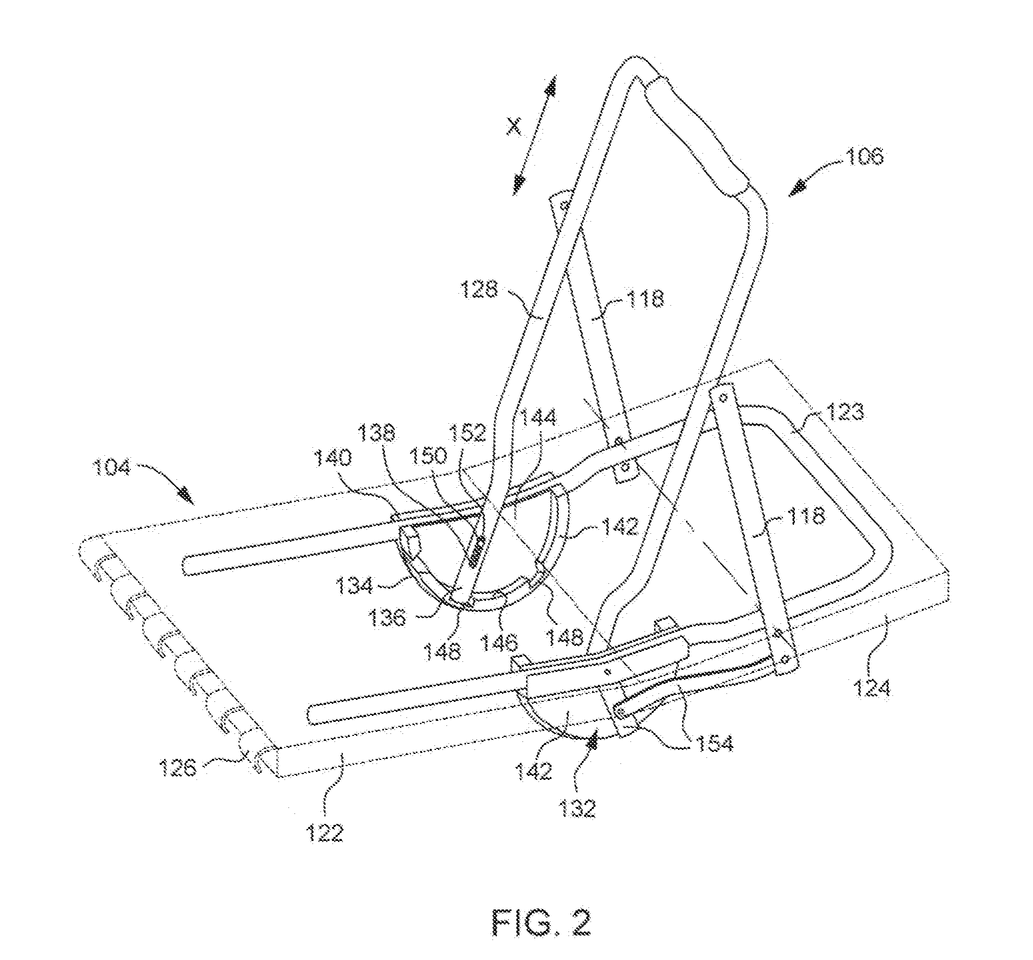 Infant Carrier Apparatus Provided with a Child Holding Accessory and Method of Installing the Same