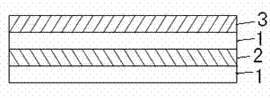 Method for preparing electromagnetic shielding composite material with ferrum-based amorphism/ nanocrystalline strip serving as patch layer