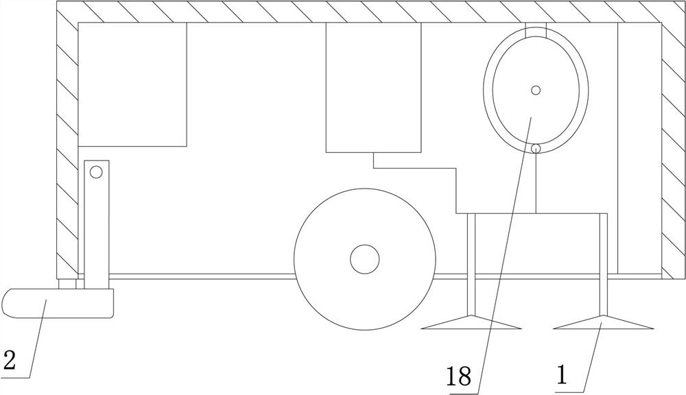 An indoor power-assisted exercise machine