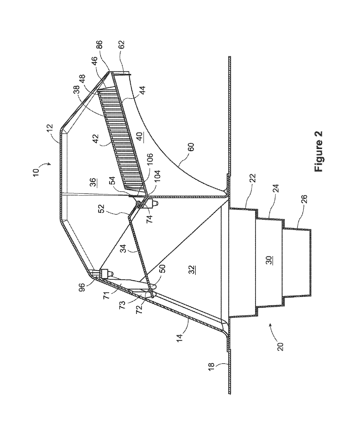 Gooseneck style vent