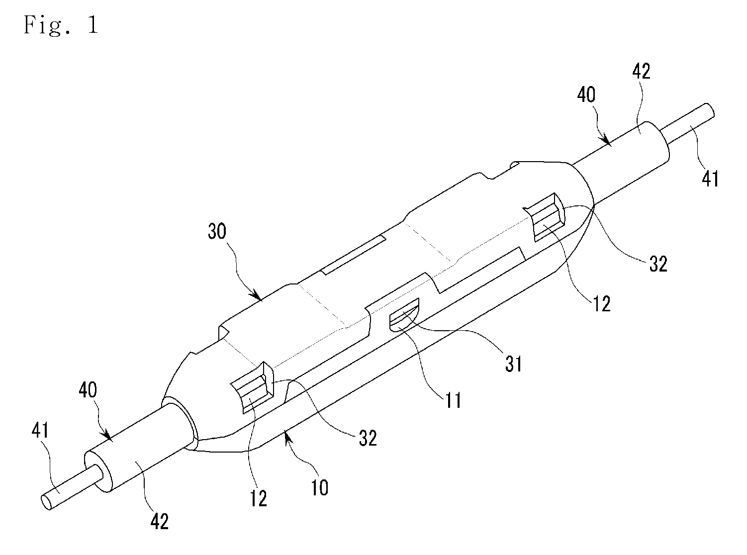 Electric wire connector for press connecting electric wires