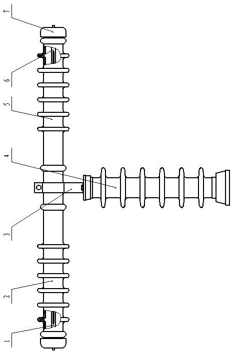 An arc-extinguishing type current-limiting fuse