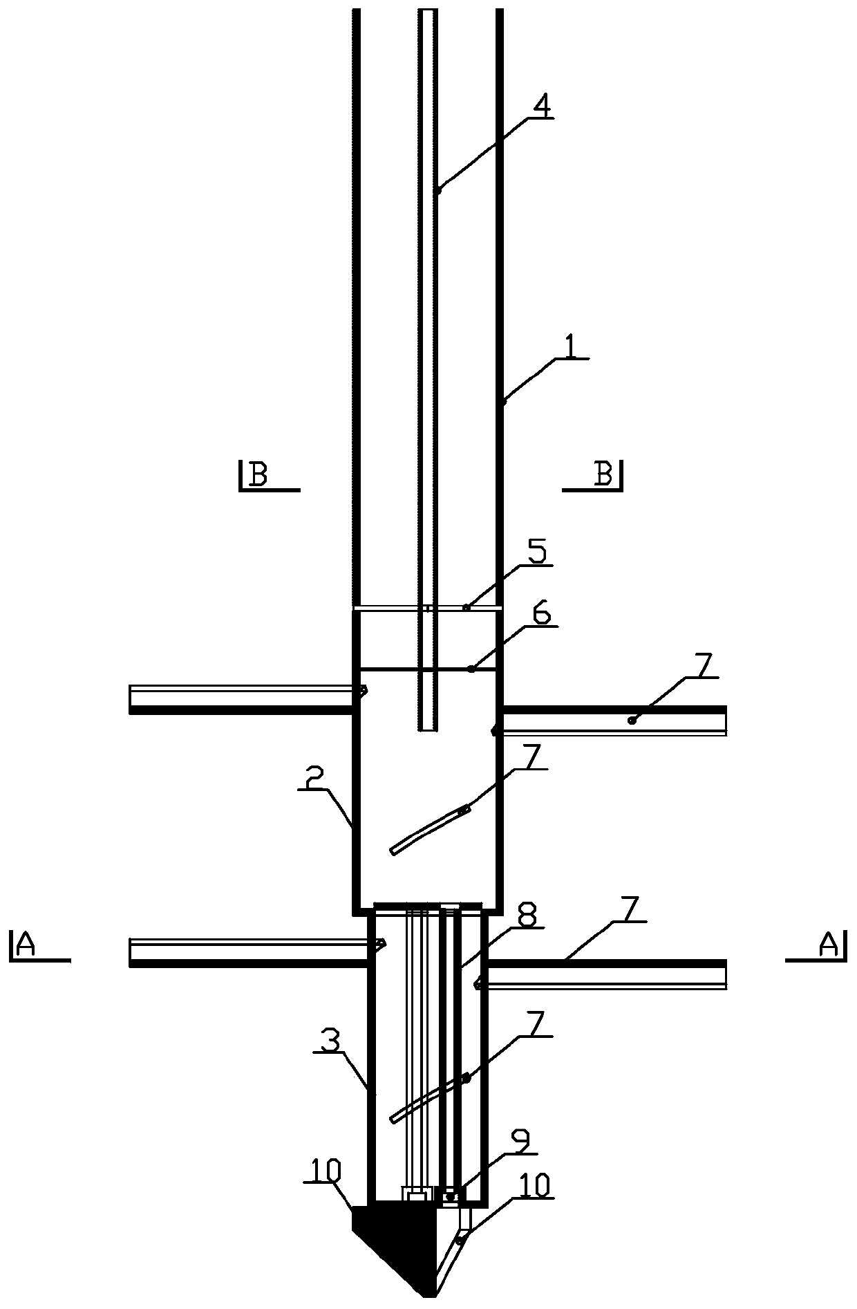 Construction Method of Rotary Jet Mixing Composite Pile