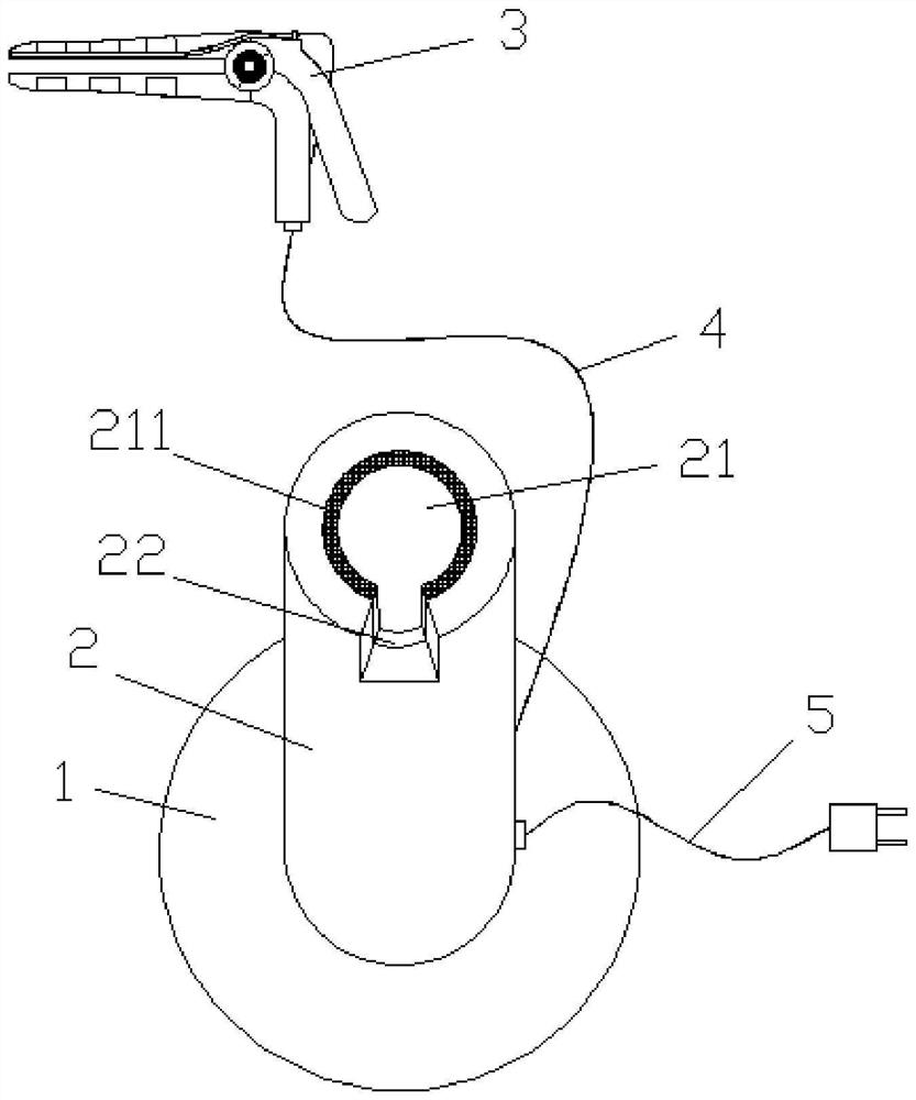 Observation device for clinical vaginal dilation internal penetration in obstetrics and gynecology department