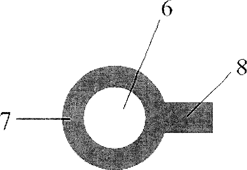 Implantation micro-electrode having integrated medicinal agent releasing function, its manufacturing method and application