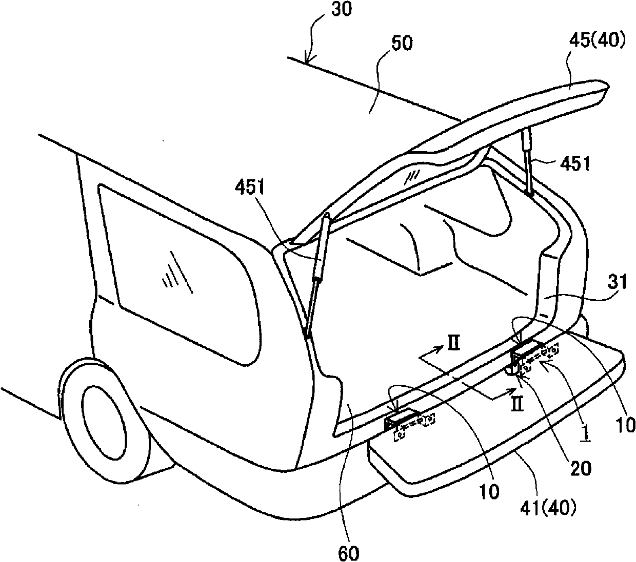 Door opening/closing device for vehicle