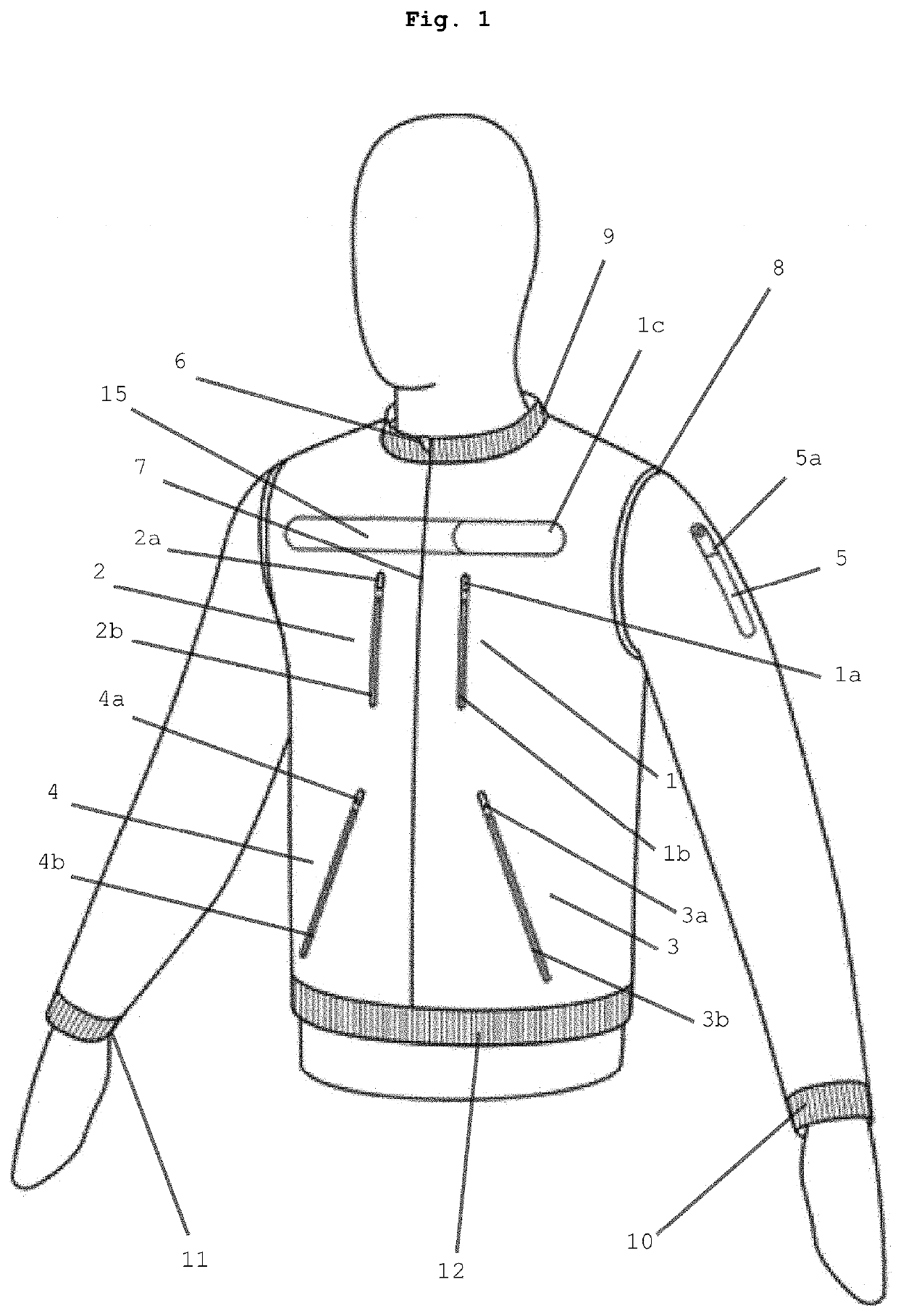 Jackets with pockets and removable sleeves for use in the hospital setting