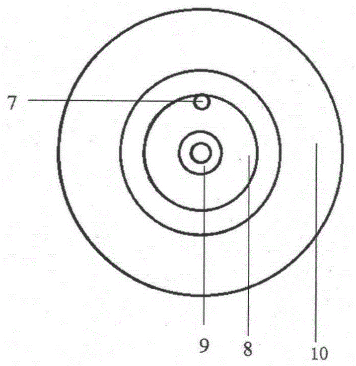 A filament/ultra-short fiber composite spinning method and device thereof