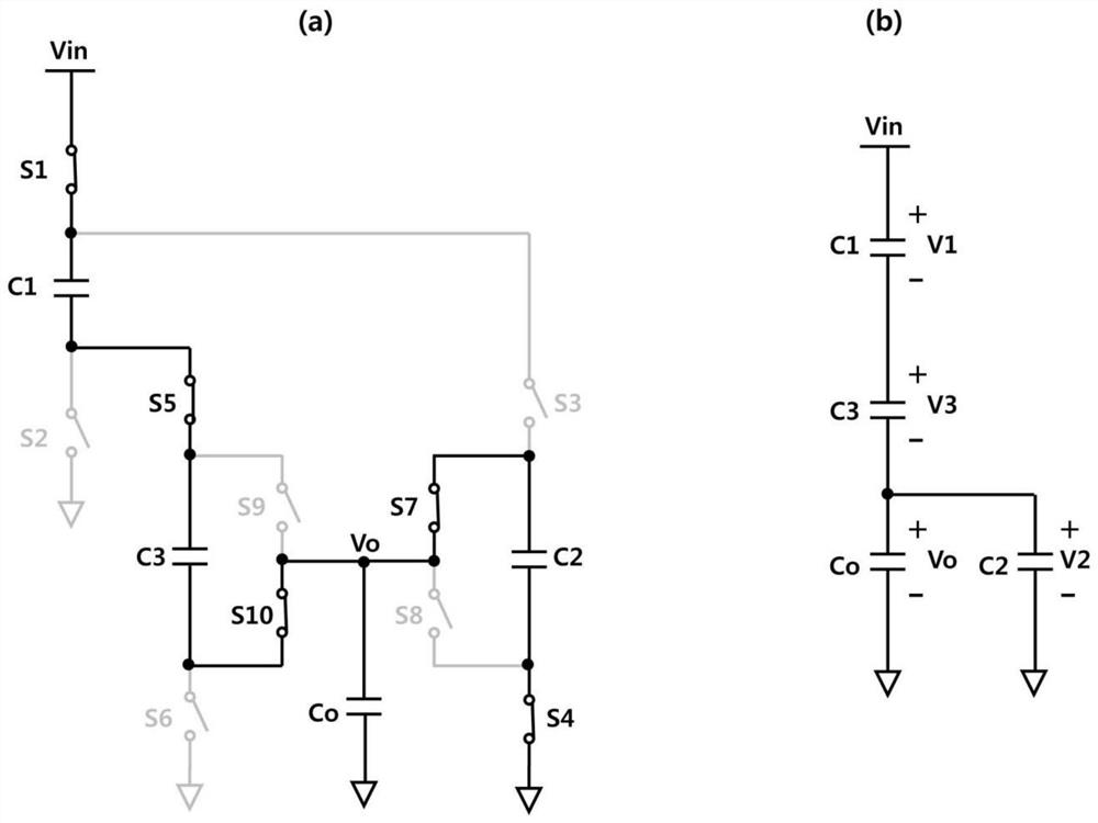 Switch capacitor converter