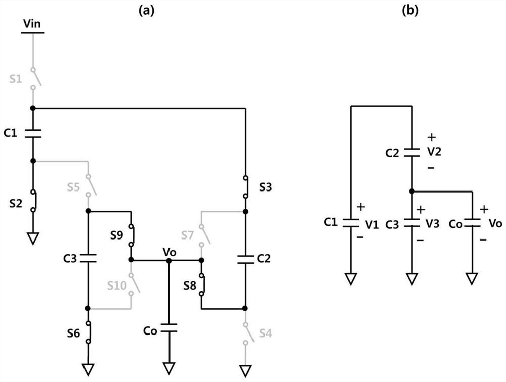 Switch capacitor converter