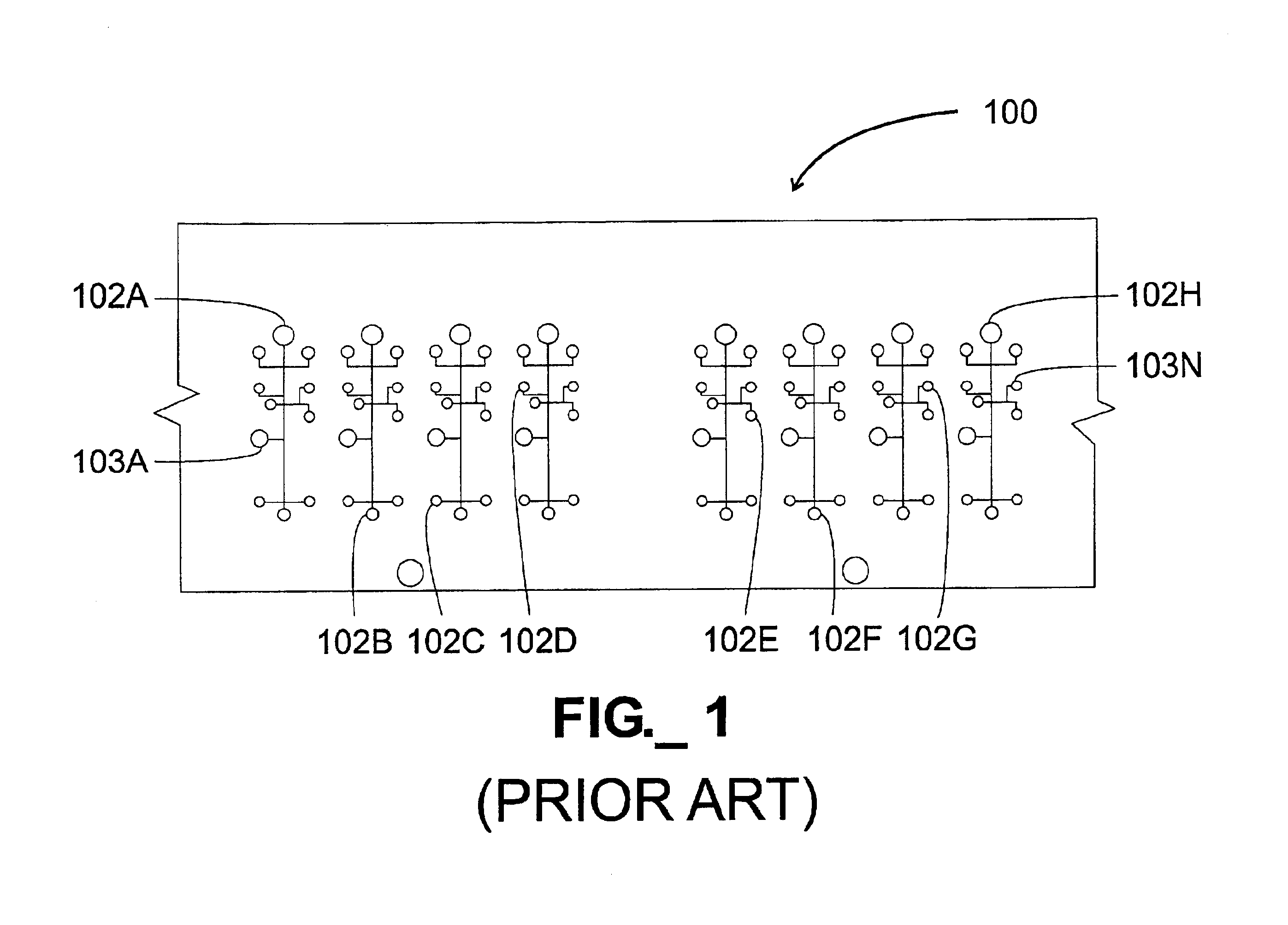 Microfluidic devices with distributing inputs