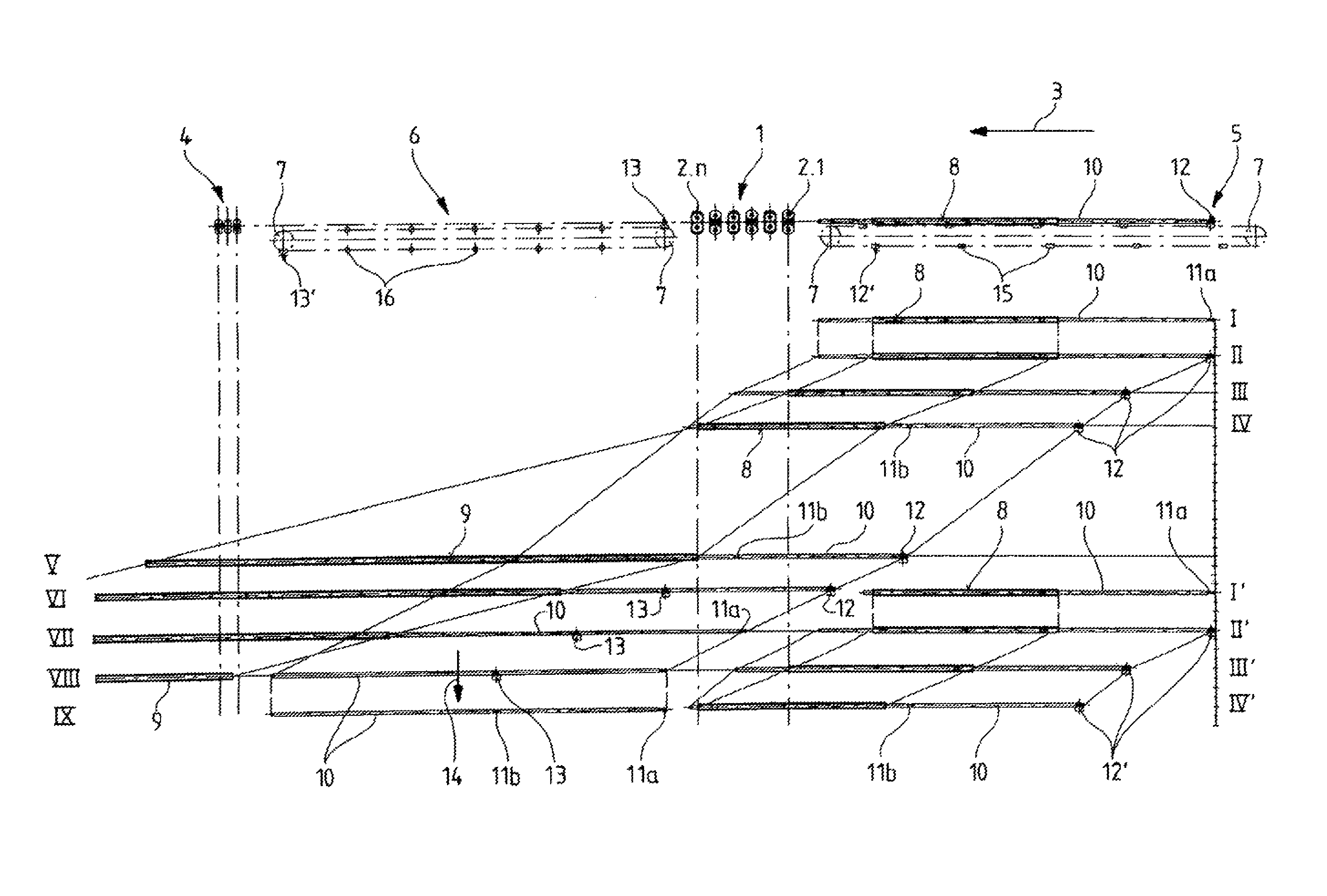 Method of and rolling mill for making seamless steel pipe