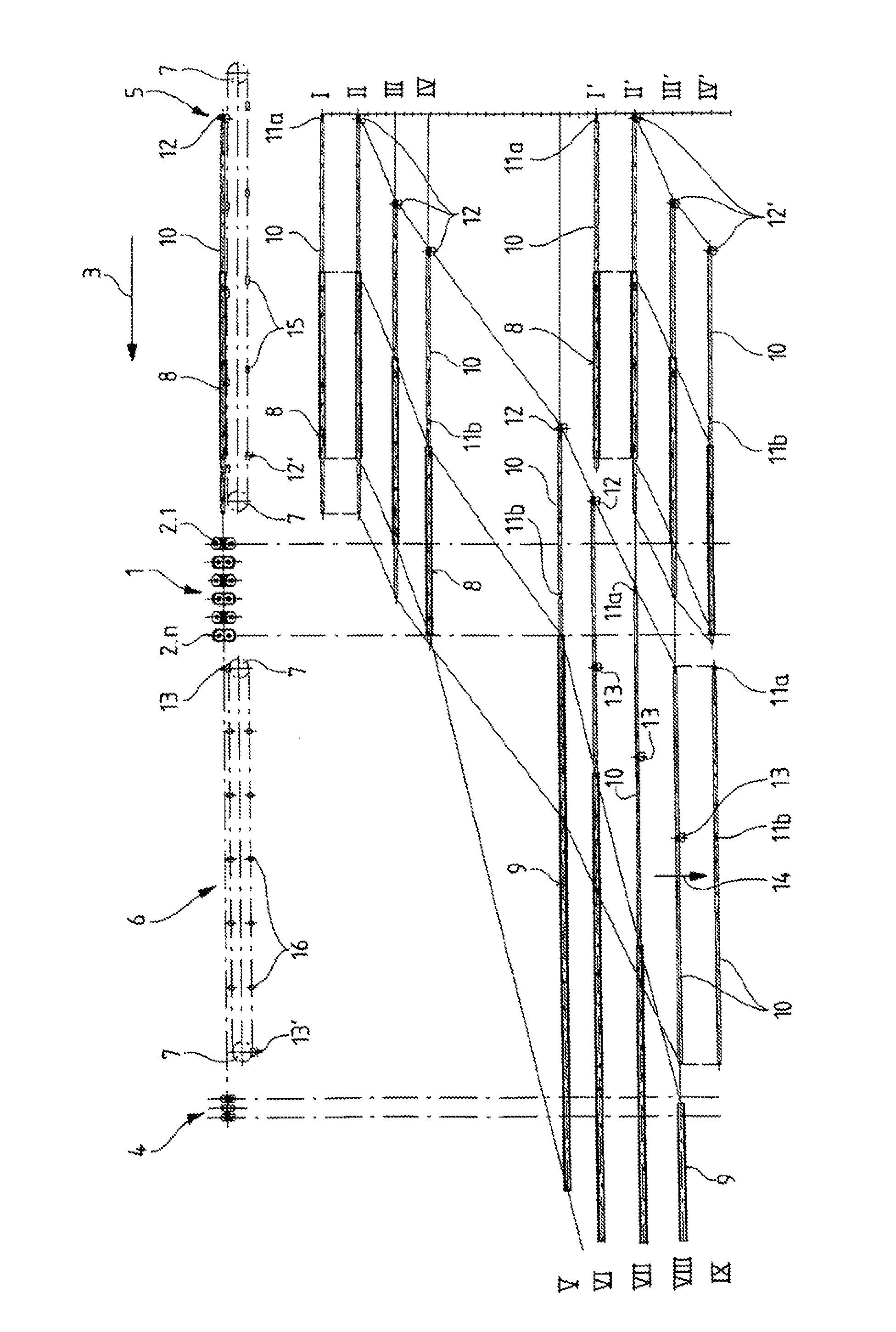 Method of and rolling mill for making seamless steel pipe
